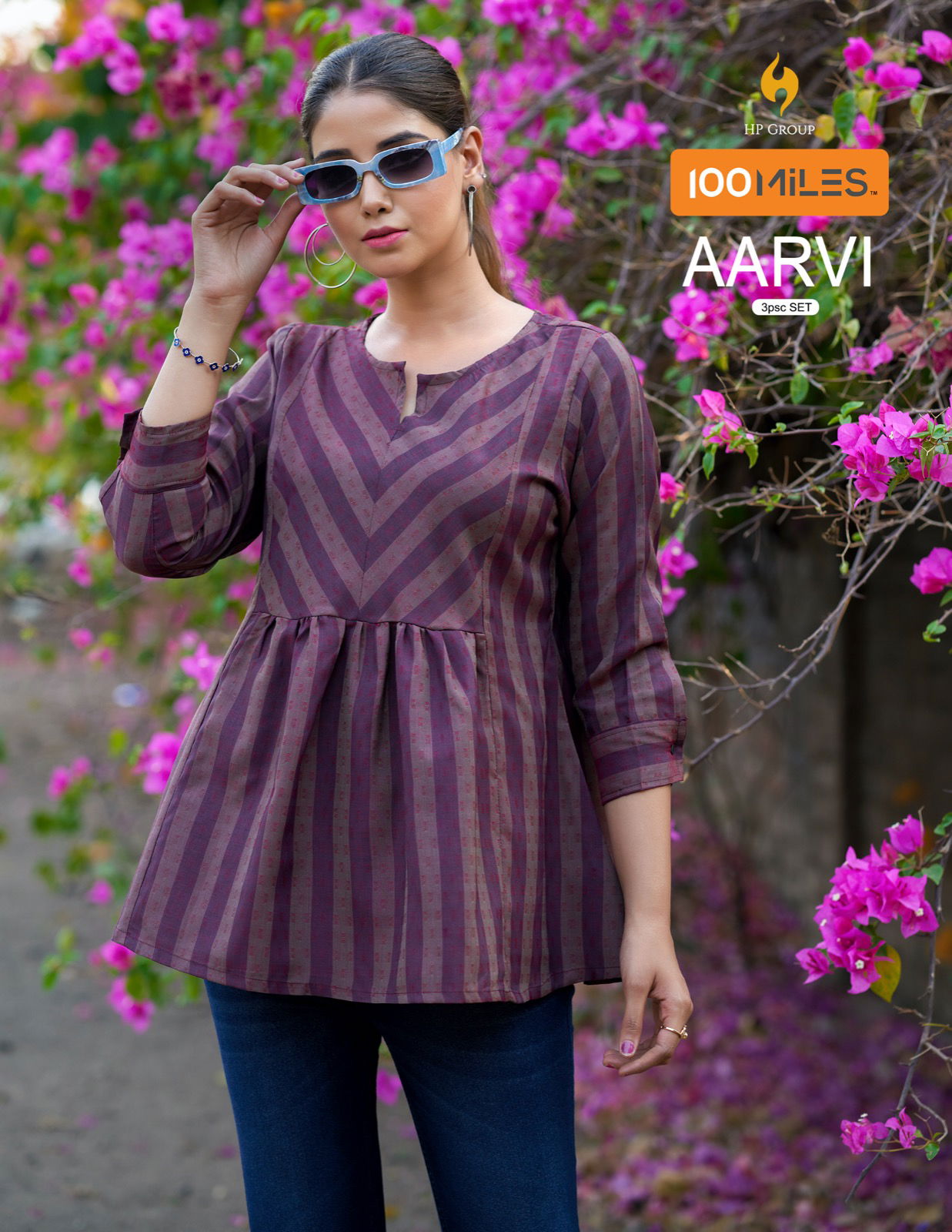 Aarvi 100 Miles Cotton Printed Ladies Top Catalog